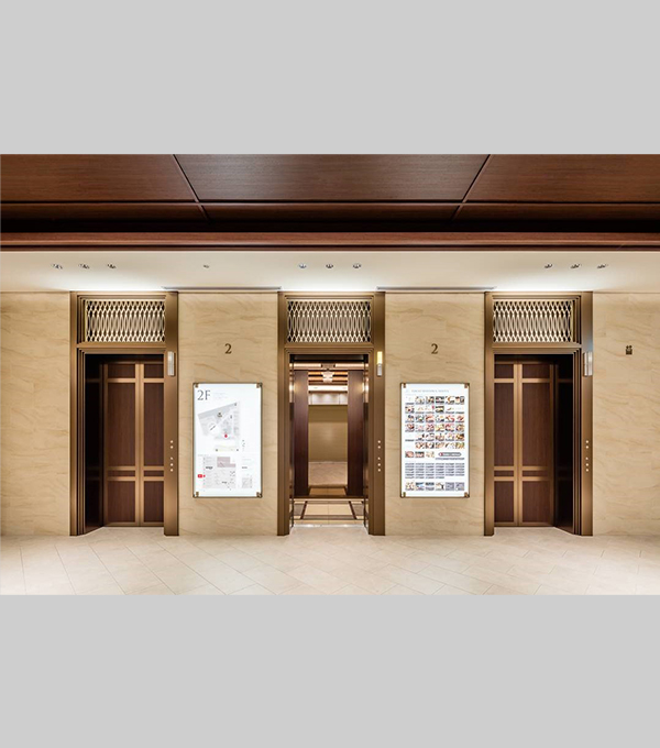 商業用エレベーターホール