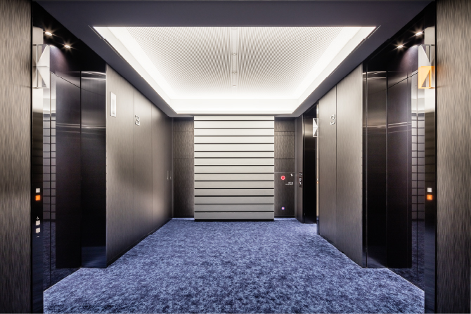 EV1～3号機　3階エレベーターホール