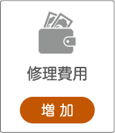 修理費用 増加