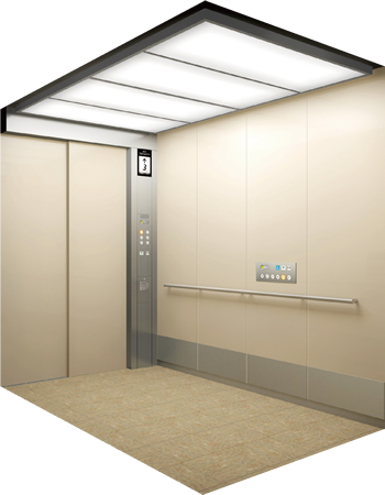 用途別（医療・福祉施設）：機械室レスオーダー型乗用エレベーター 