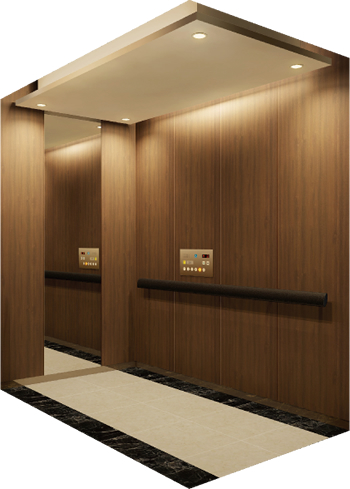 用途別（居住施設）：機械室レスオーダー型乗用エレベーター