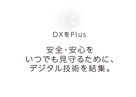 +4 行程・積載質量をPlus 高さも広さも、標準をはるかに超えた新しい標準へ。